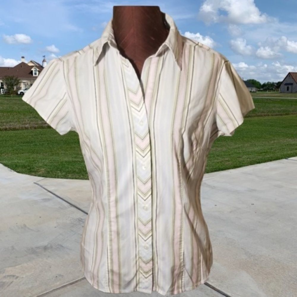 3for$20 - striped multi blouse